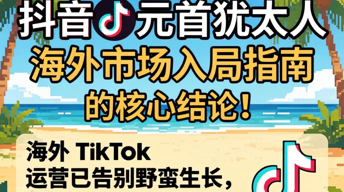 TikTok 元首犹太人 海外市场入局指南