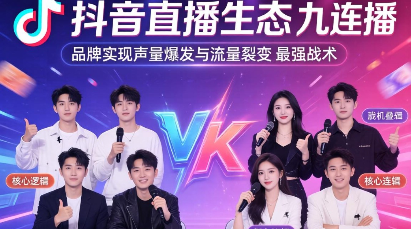 抖音 pk 九人怎么连线