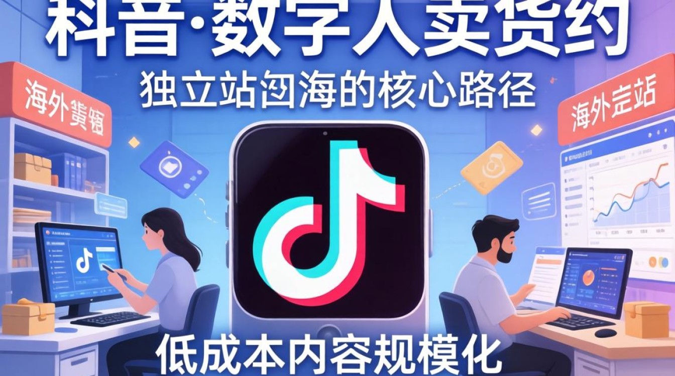TikTok 数字人带货独立站建站海外电商指南