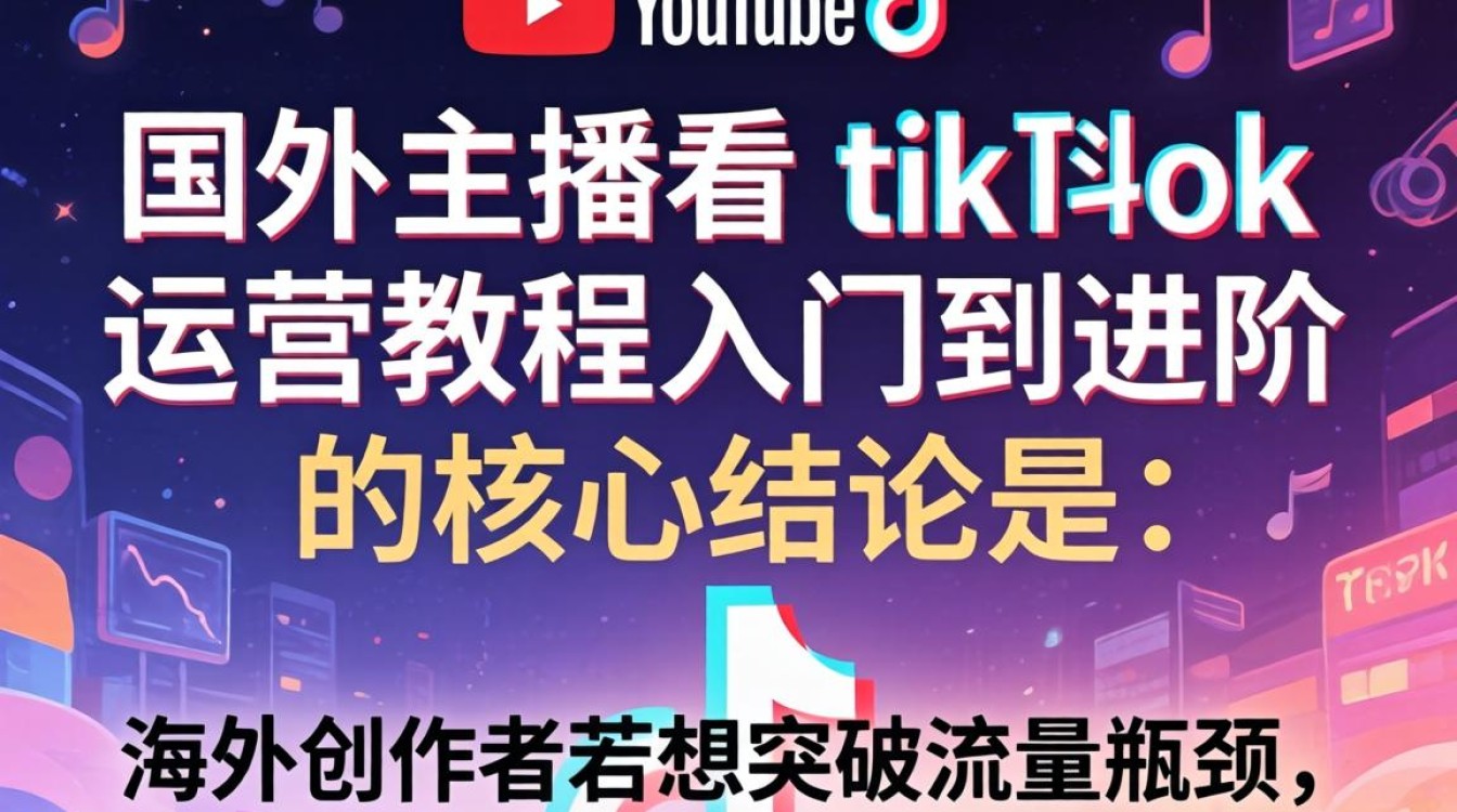 YouTube 国外主播看 tiktok 运营教程入门到进阶