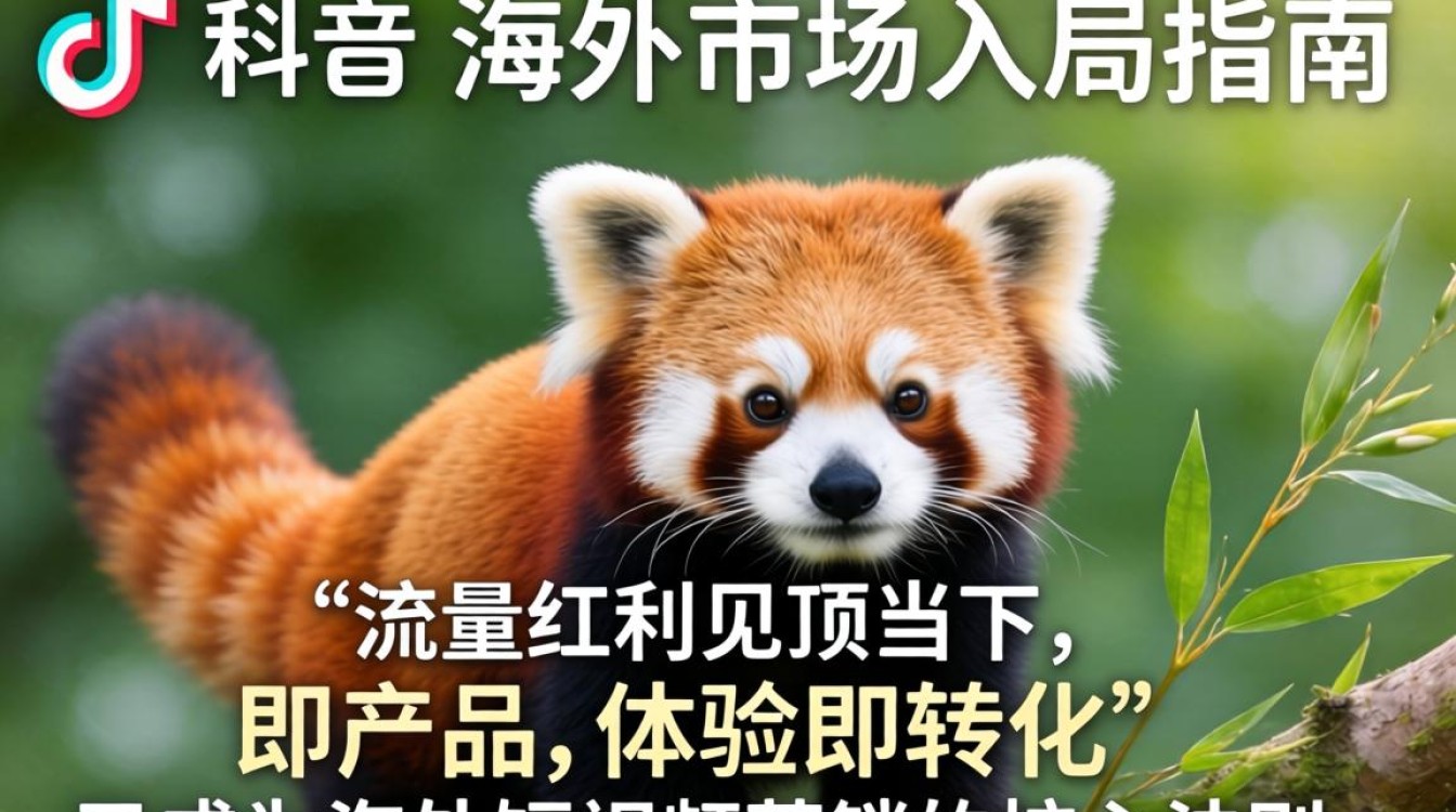 TikTok 喂小熊猫 海外市场入局指南