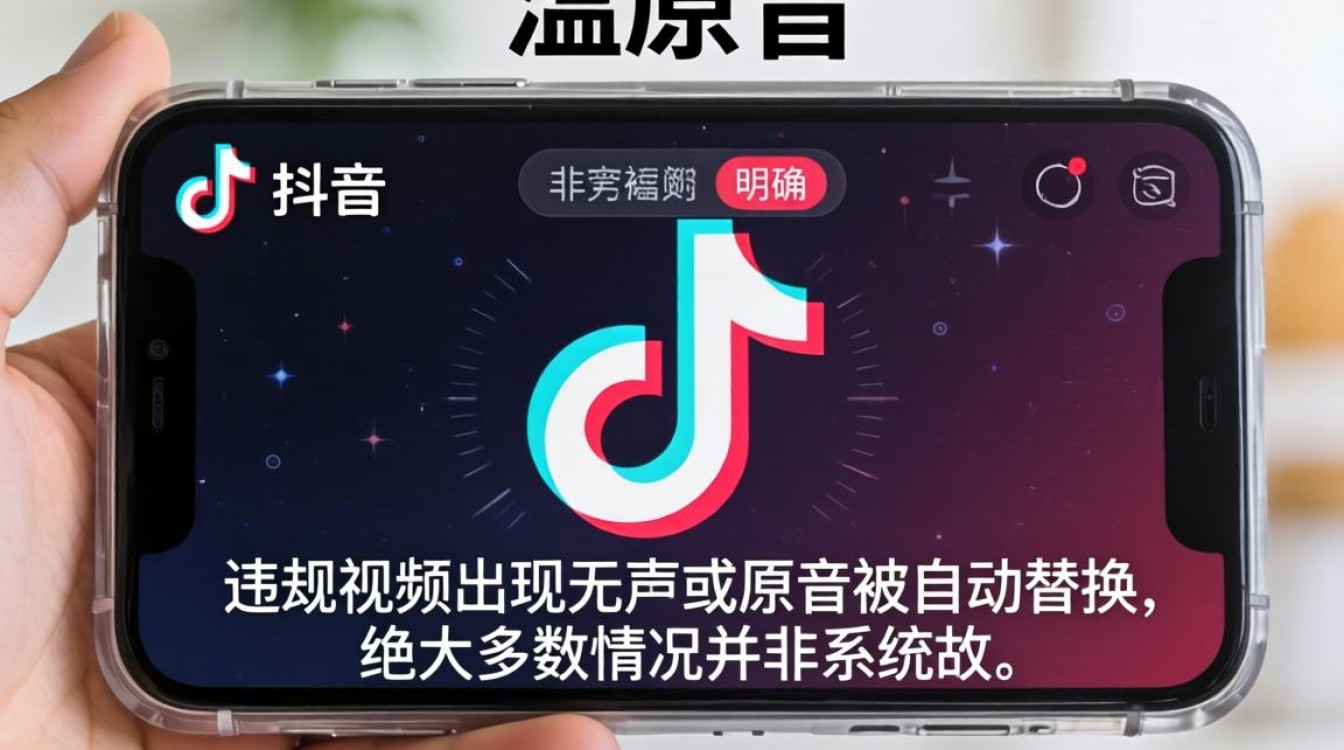 抖音没原音原因及避免违规被封规则解读