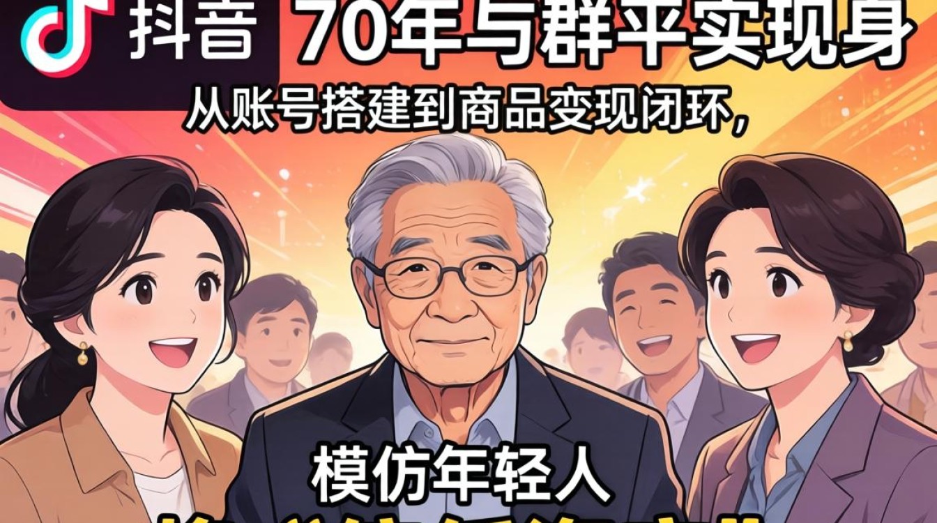 70 后抖音运营技巧与店铺商品推广