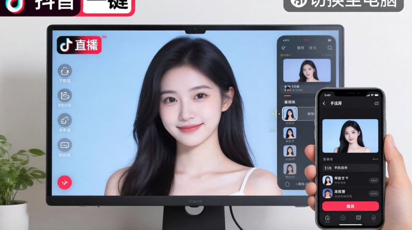 抖音直播怎么改成电脑版