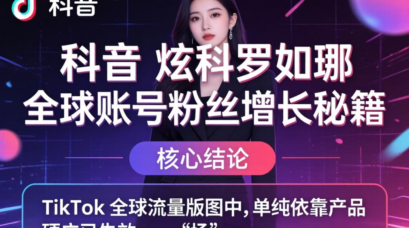 TikTok 炫科罗娜 全球账号粉丝增长秘籍