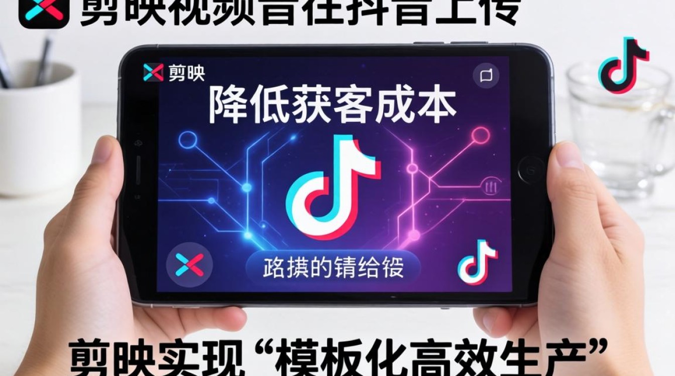 剪映视频上传抖音降低获客成本