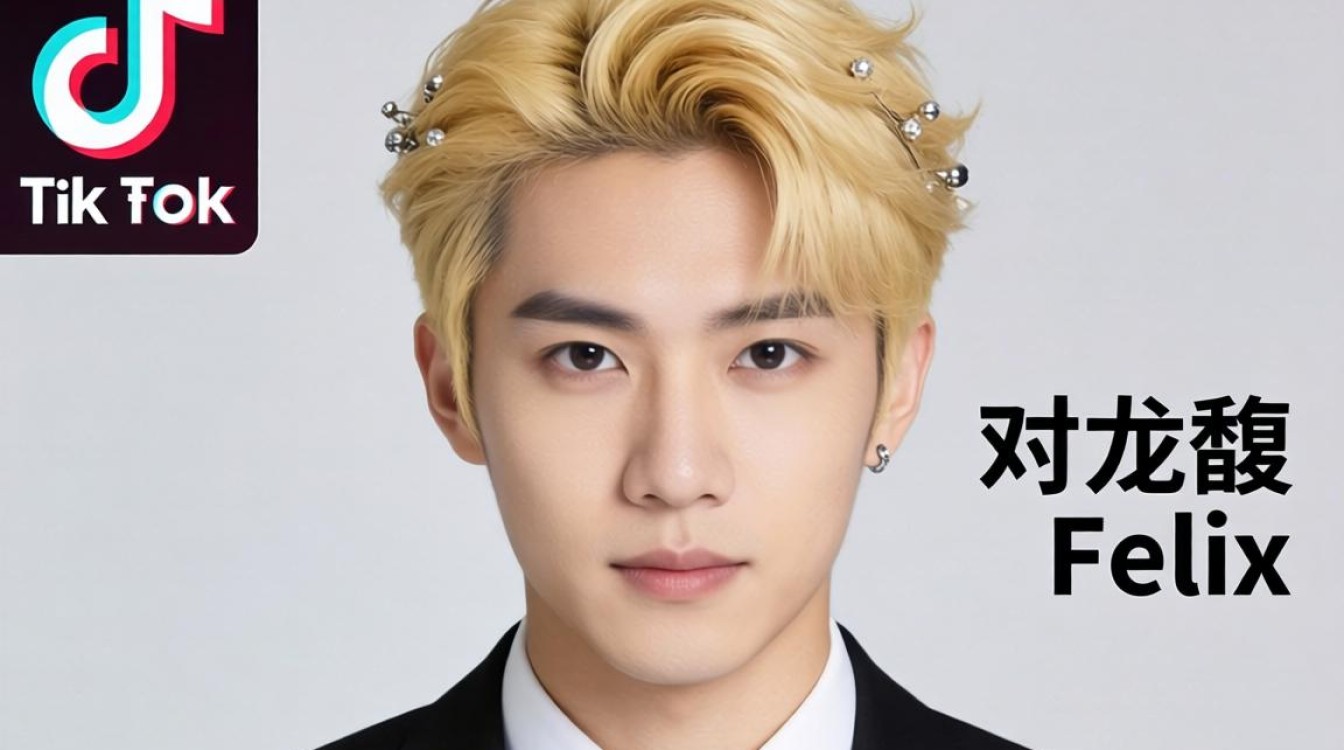 后期处理李龙馥 tiktok 金发作品怎么做的