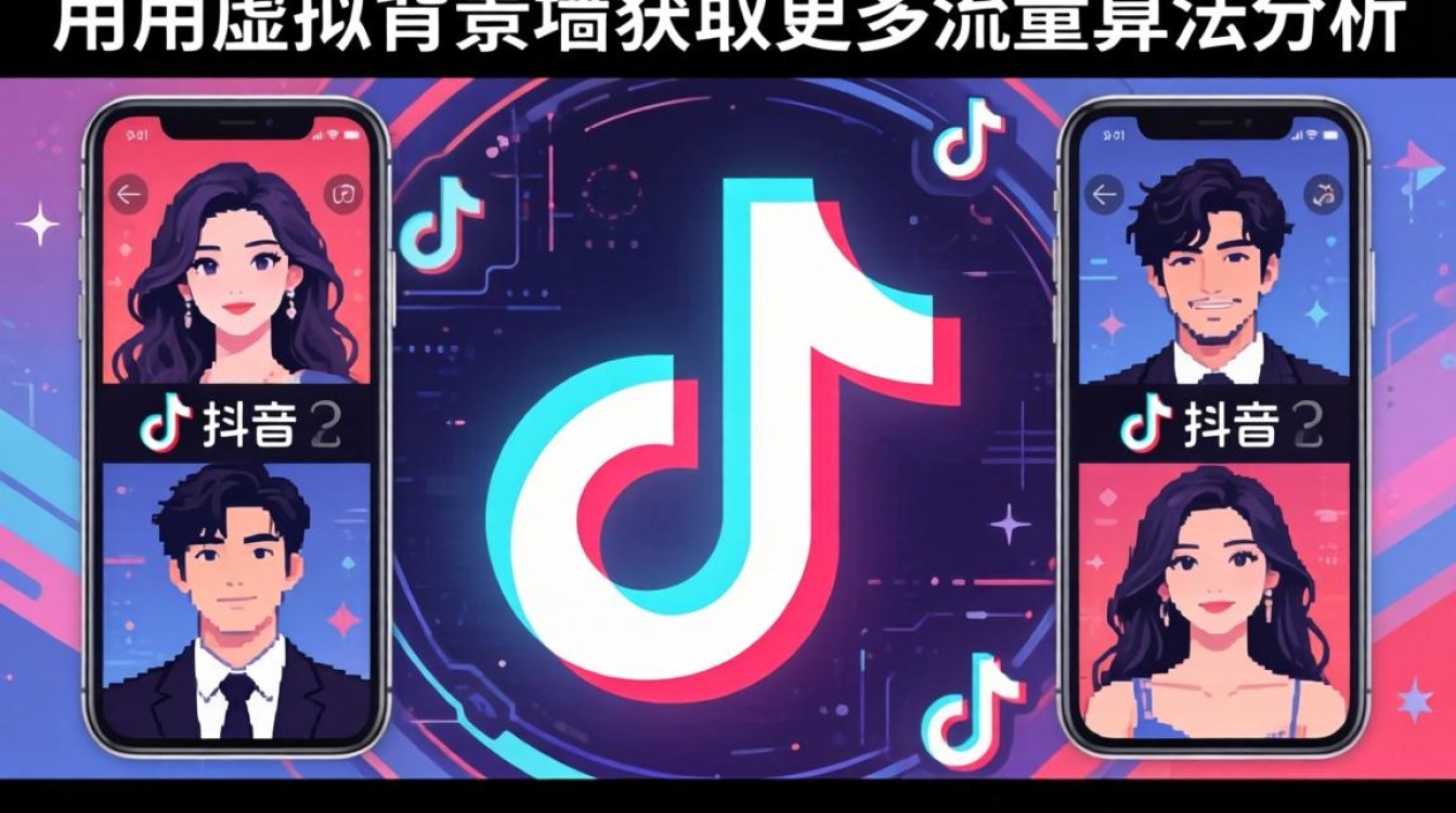 抖音虚拟背景墙流量算法