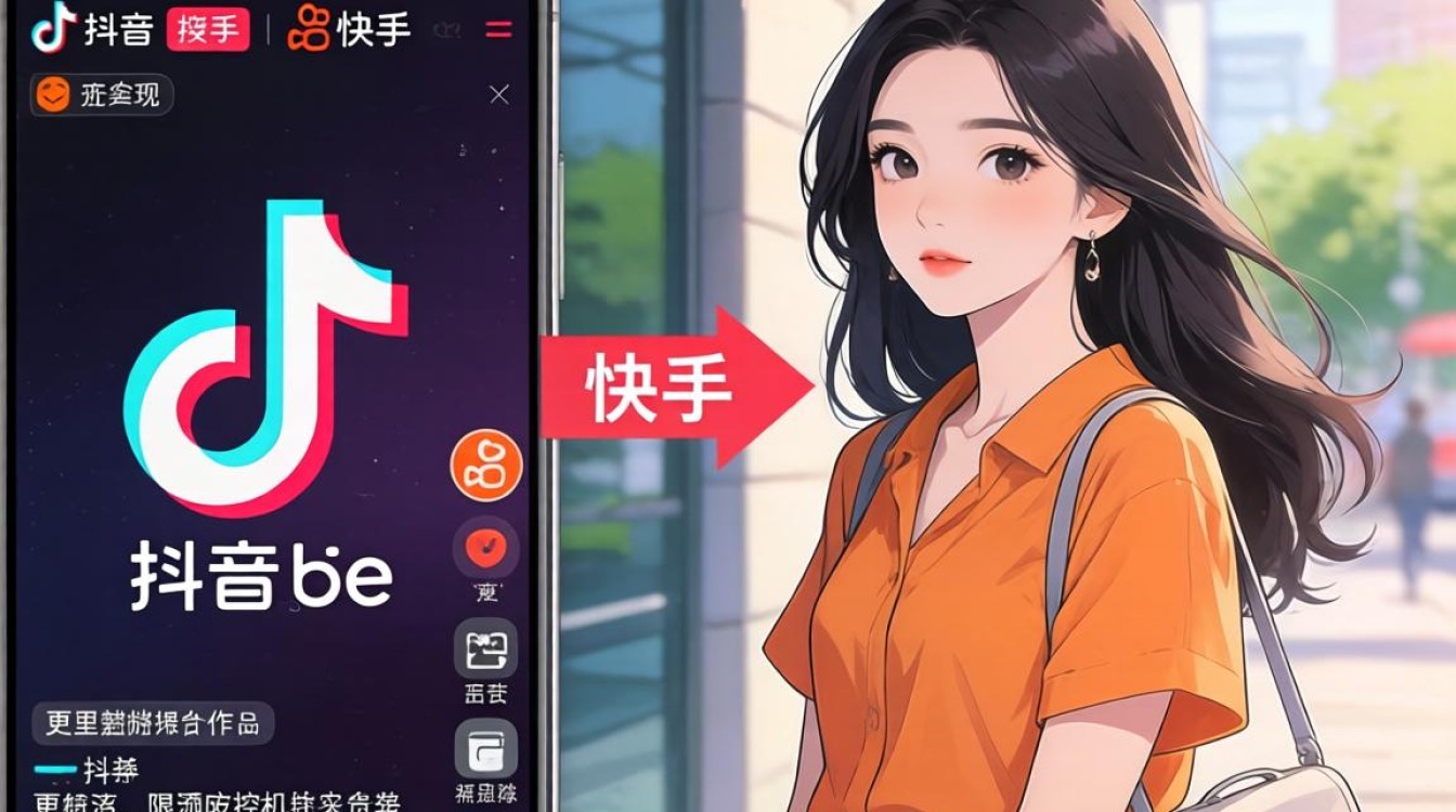 抖音里怎么添加快手作品