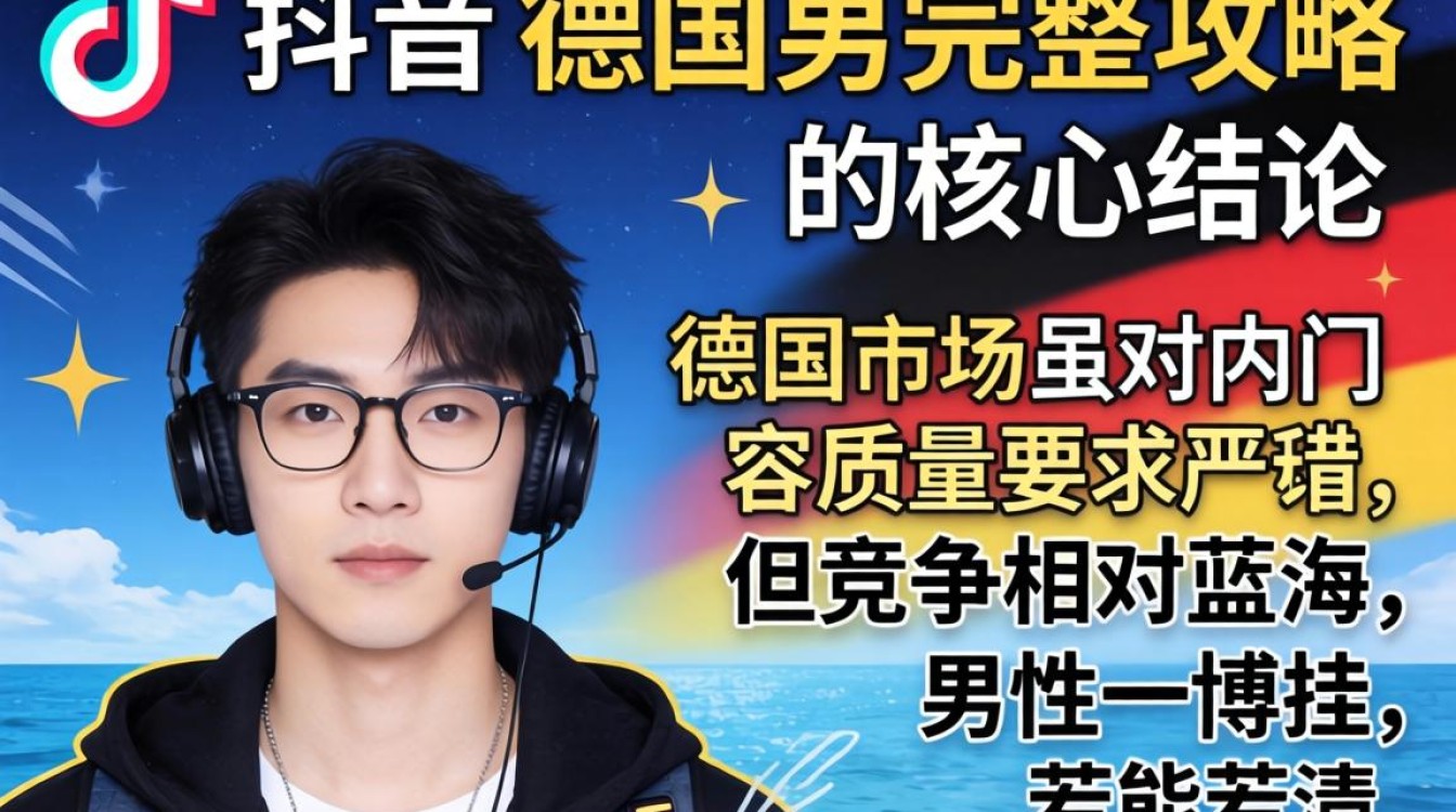 TikTok 德国男博主从入门到精通完整攻略