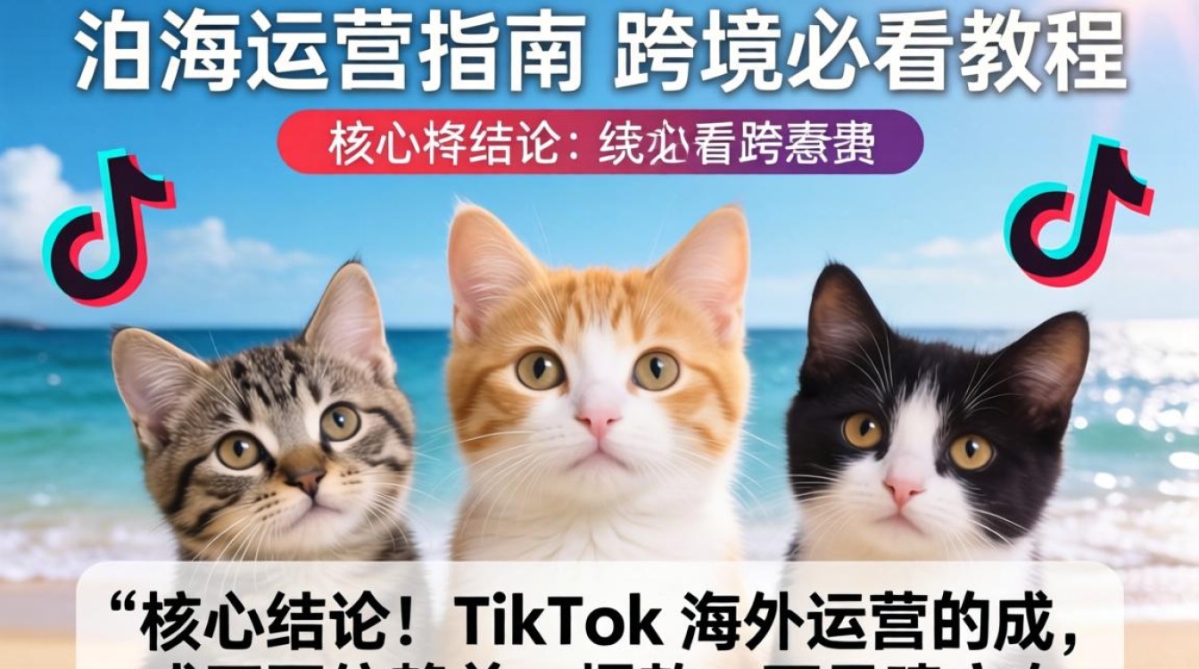 TikTok 三只猫出海运营指南