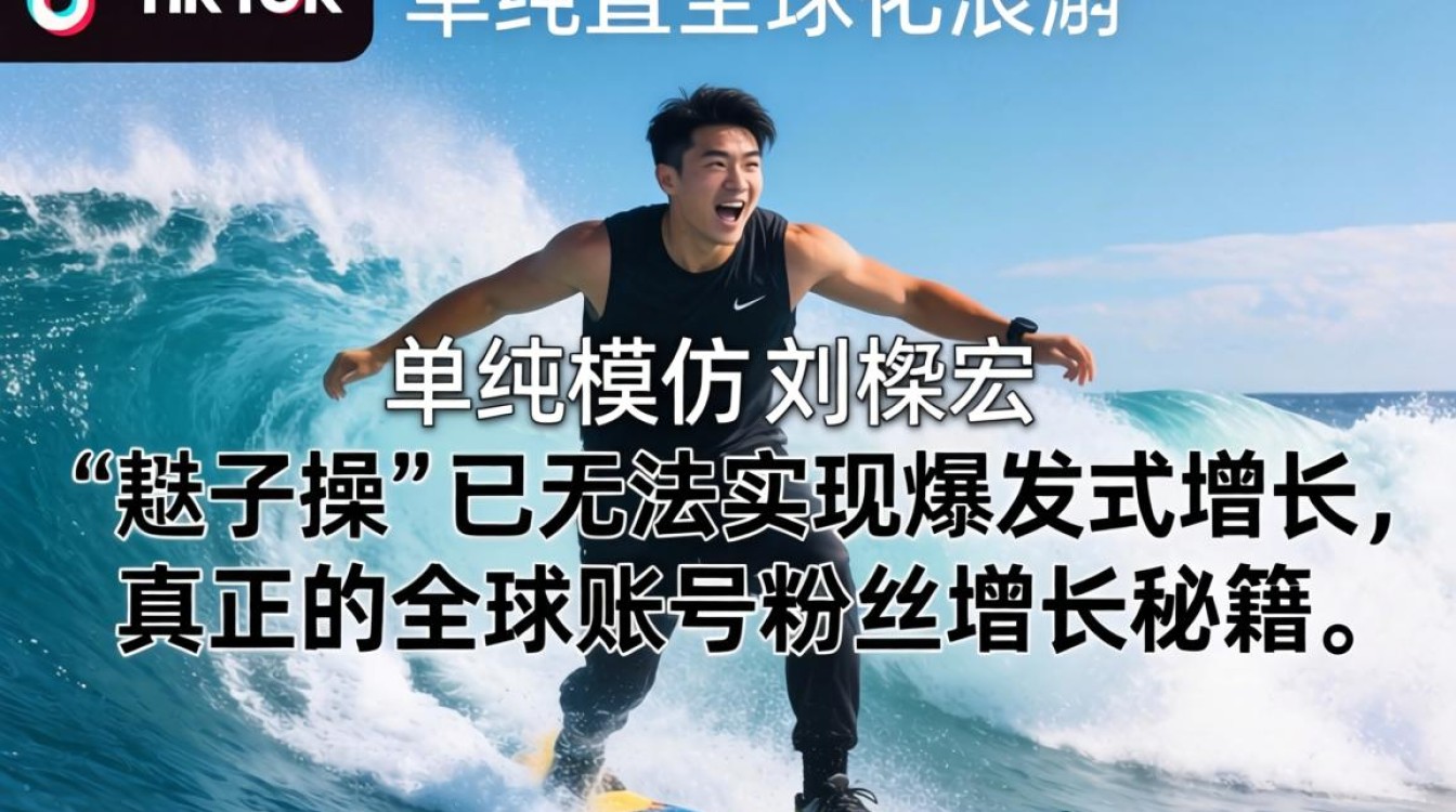 TikTok 舞蹈刘畊宏 全球账号粉丝增长秘籍