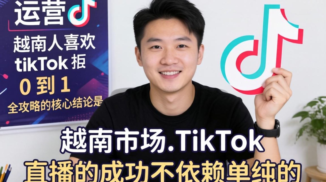 直播运营越南人喜欢tiktok从0到1全攻略