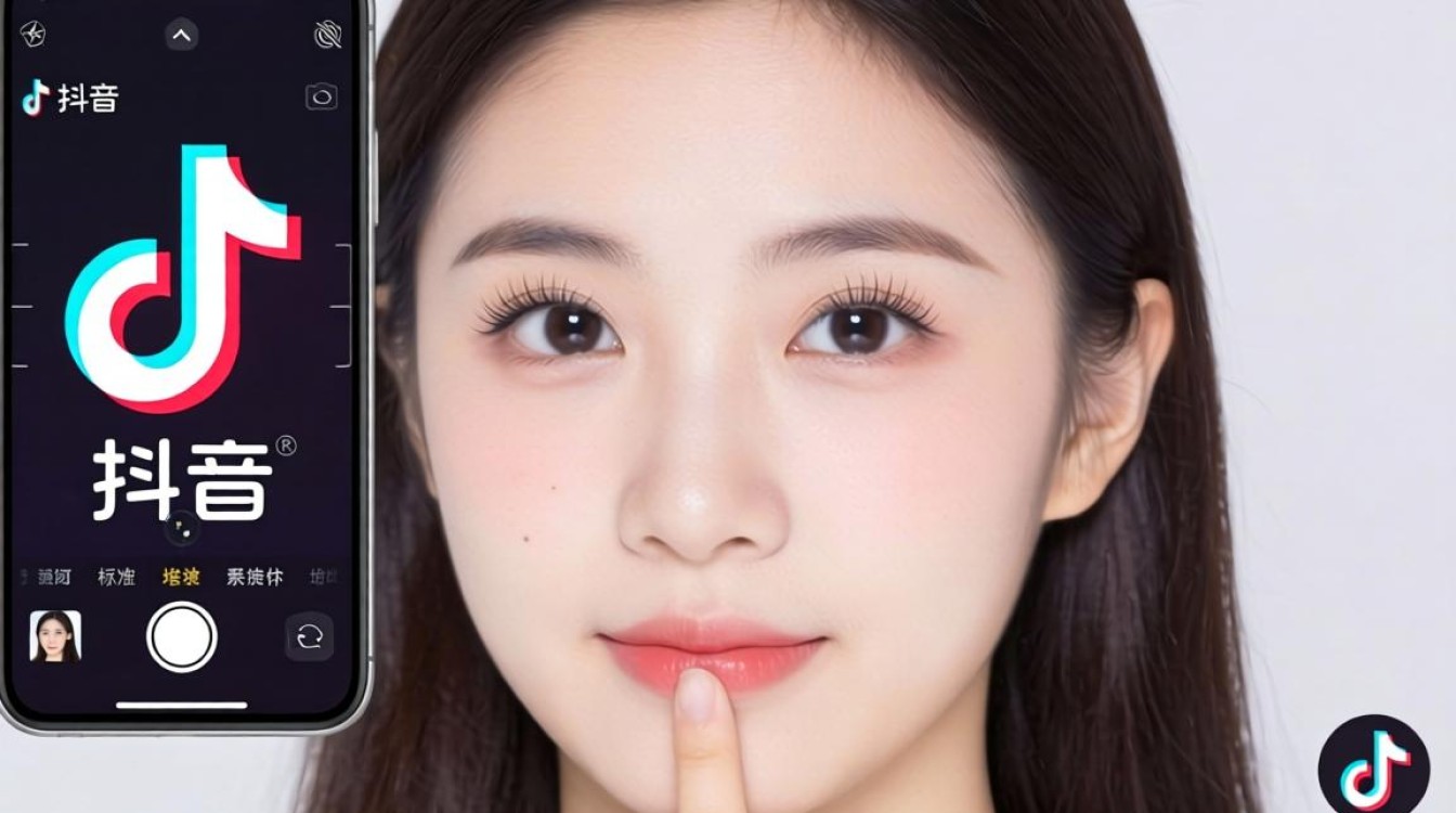 抖音淡妆特效怎么拍照片