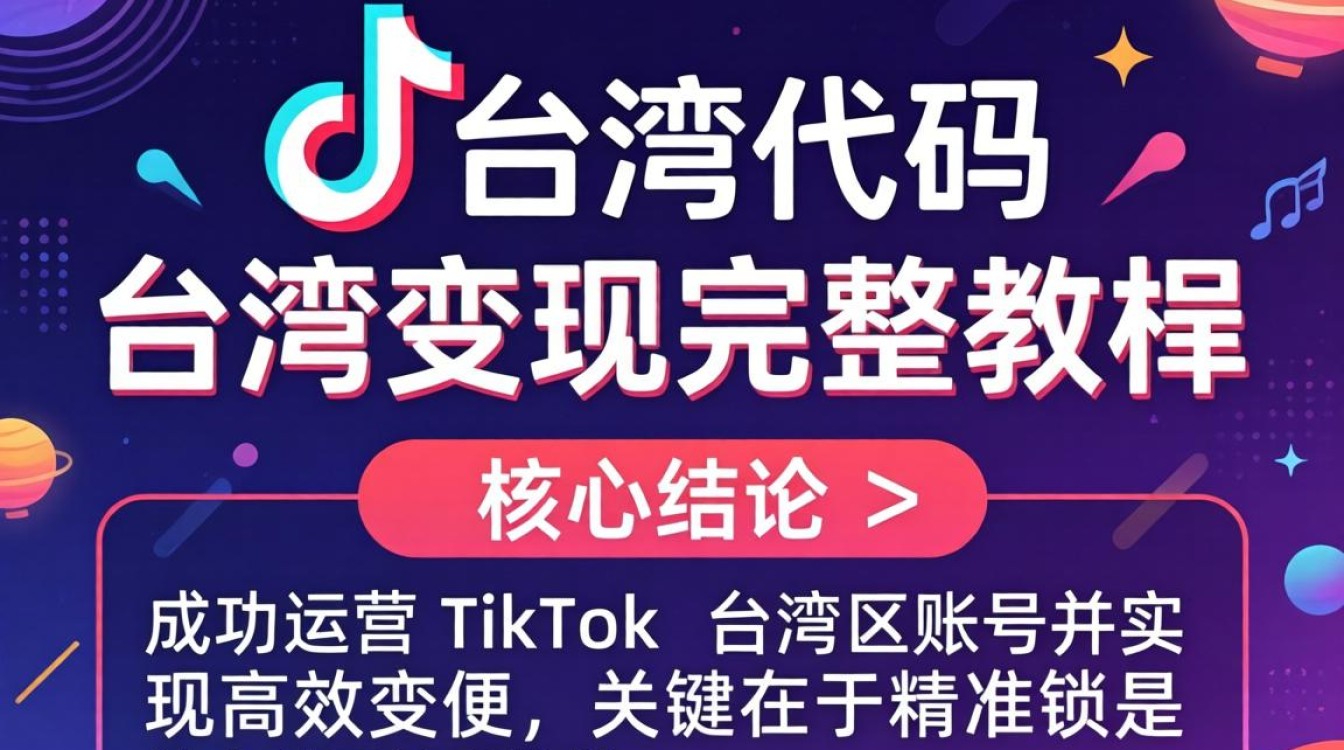 TikTok 台湾区代码 出海变现完整教程