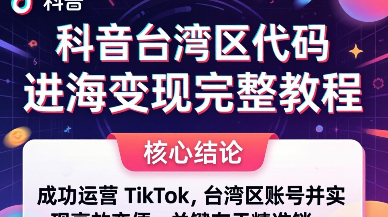 TikTok 台湾区代码 出海变现完整教程