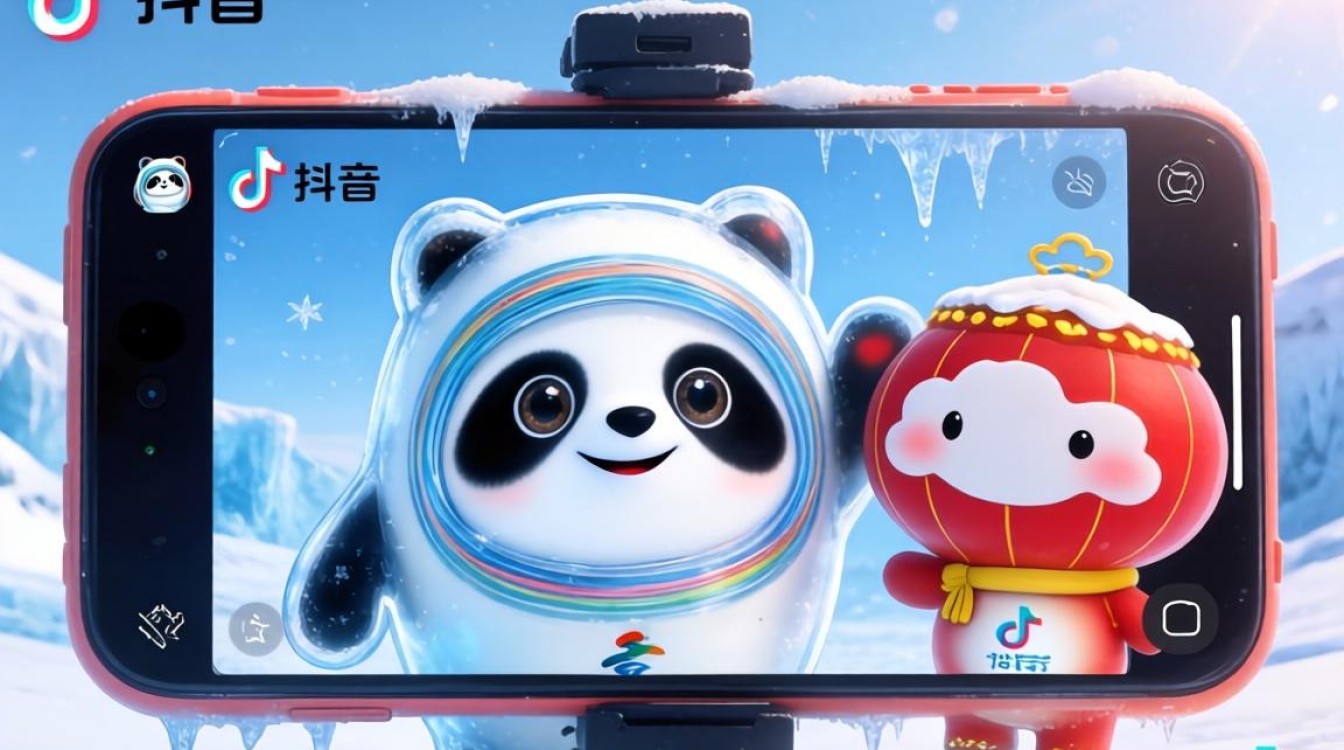 抖音怎么拍冰墩墩特效