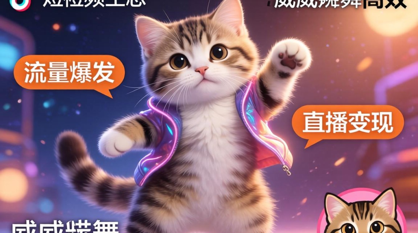 威威猫跳舞 TikTok 直播变现