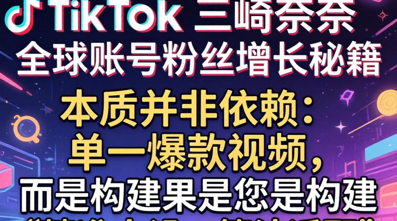 TikTok 三崎奈奈全球账号粉丝增长秘籍