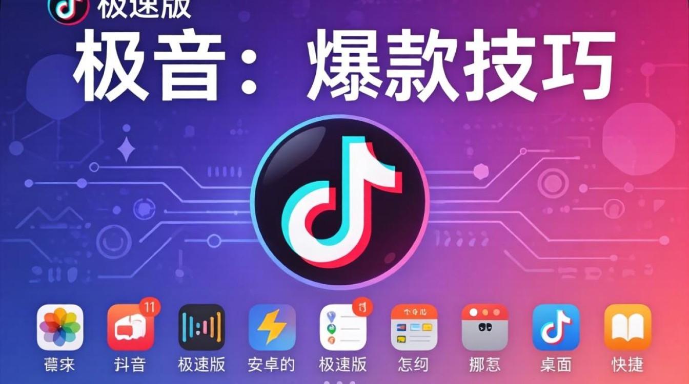 抖音极速版桌面图标设置教程