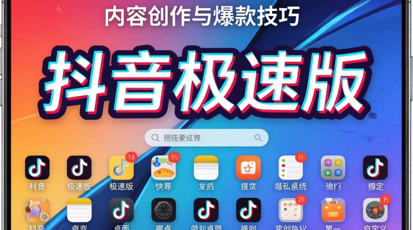 抖音极速版桌面图标设置教程