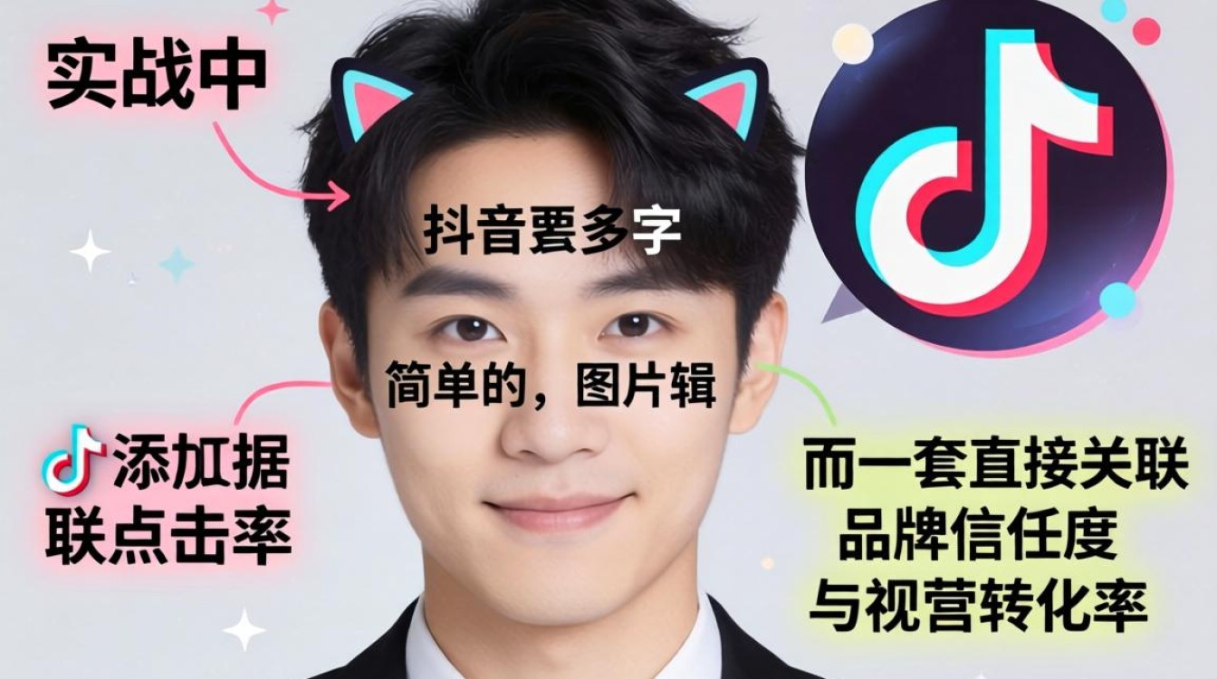 抖音上的头像怎么加多字