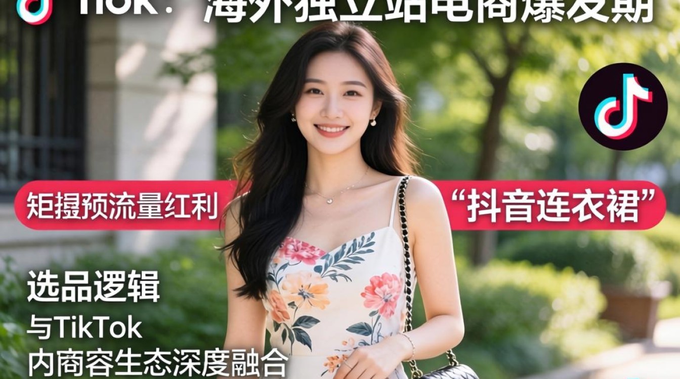 TikTok 抖音连衣裙独立站建站海外电商指南