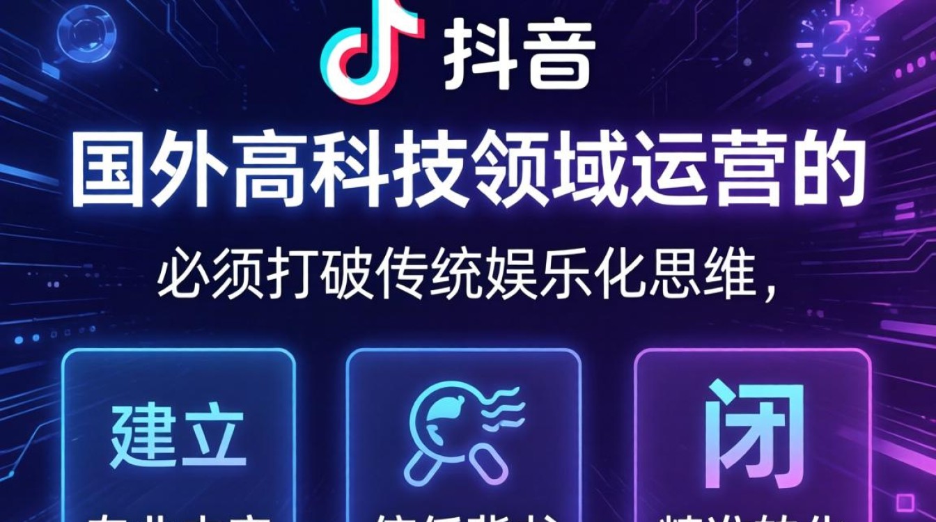 TikTok 国外高科技运营实操教程