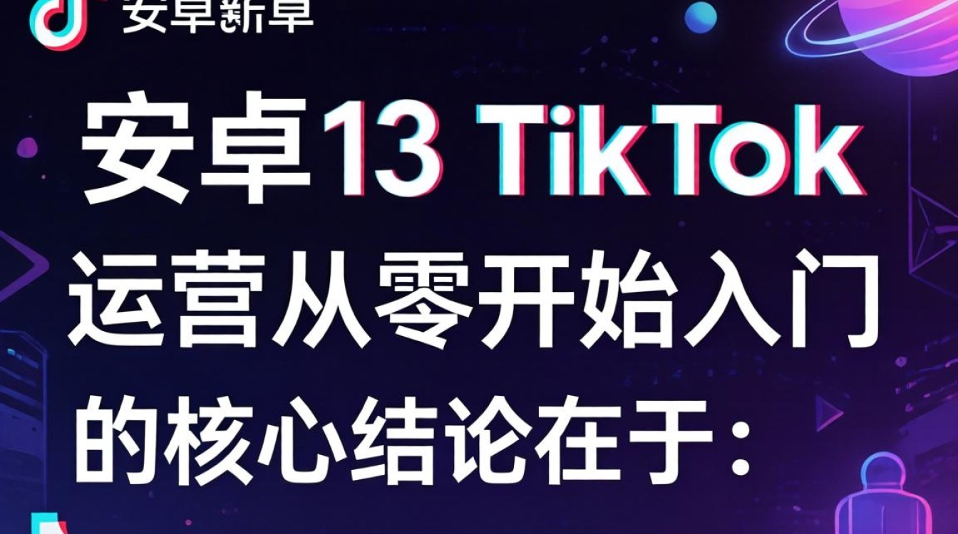 新媒体安卓13tiktok运营从零开始入门