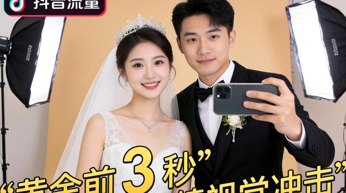 新娘婚纱拍摄技巧与流量算法解析