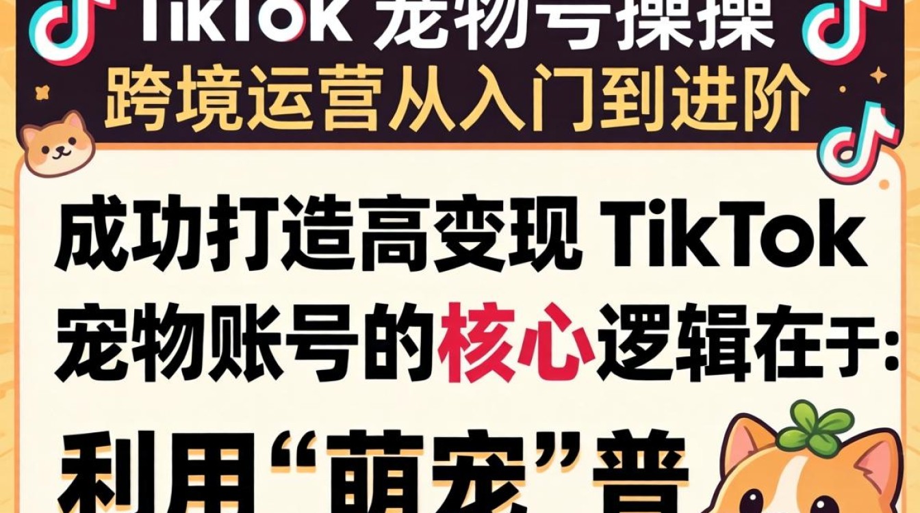 TikTok 宠物号实操怎么做