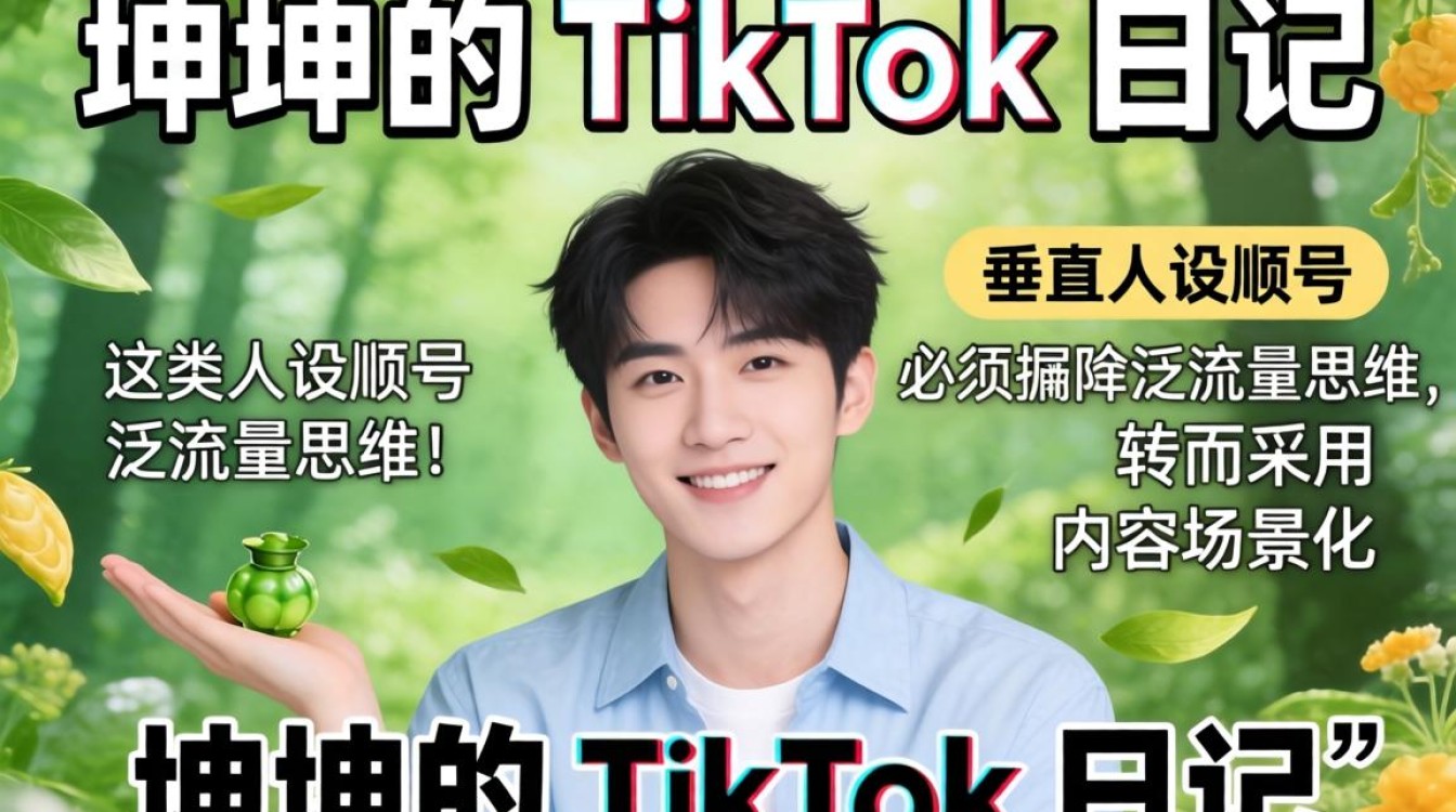坤坤的TikTok日记营销策略