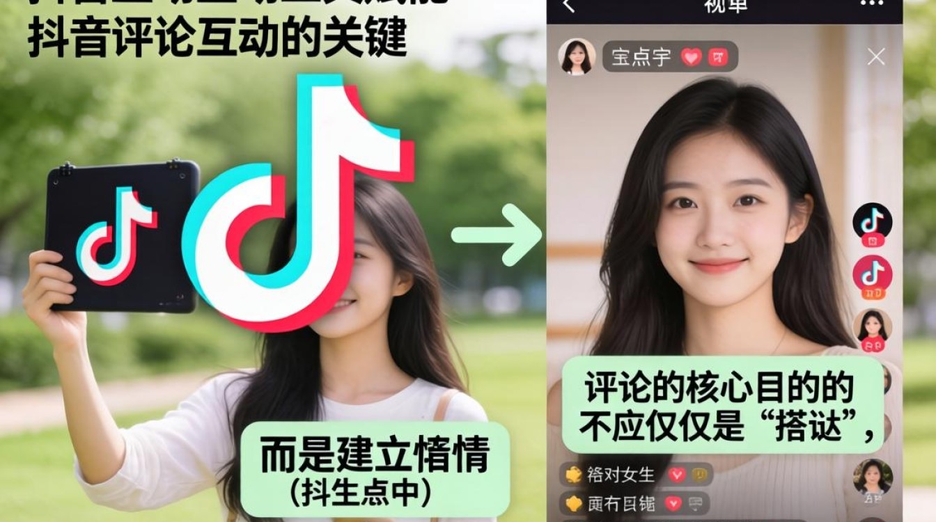 女生发了抖音怎么评论他