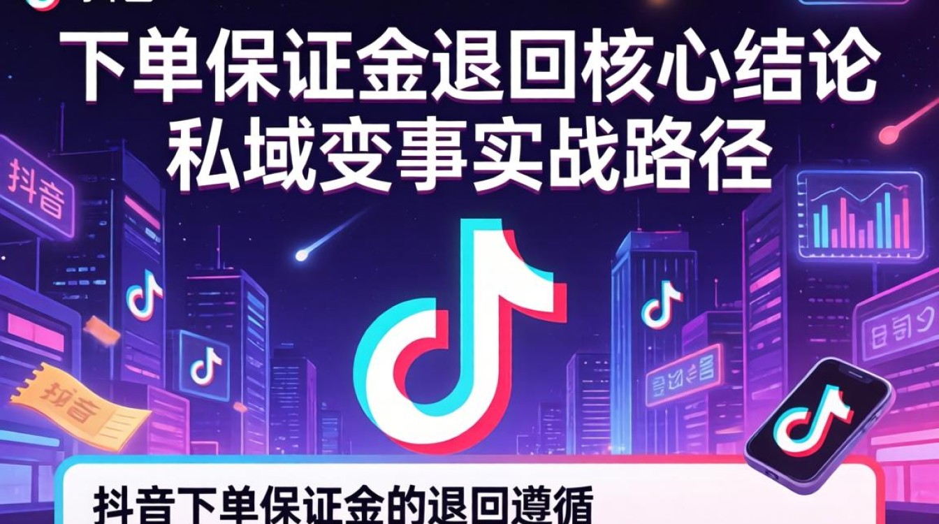 抖音下单保证金怎么退回