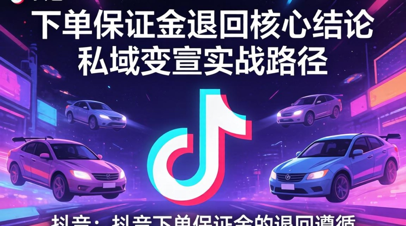 抖音下单保证金怎么退回