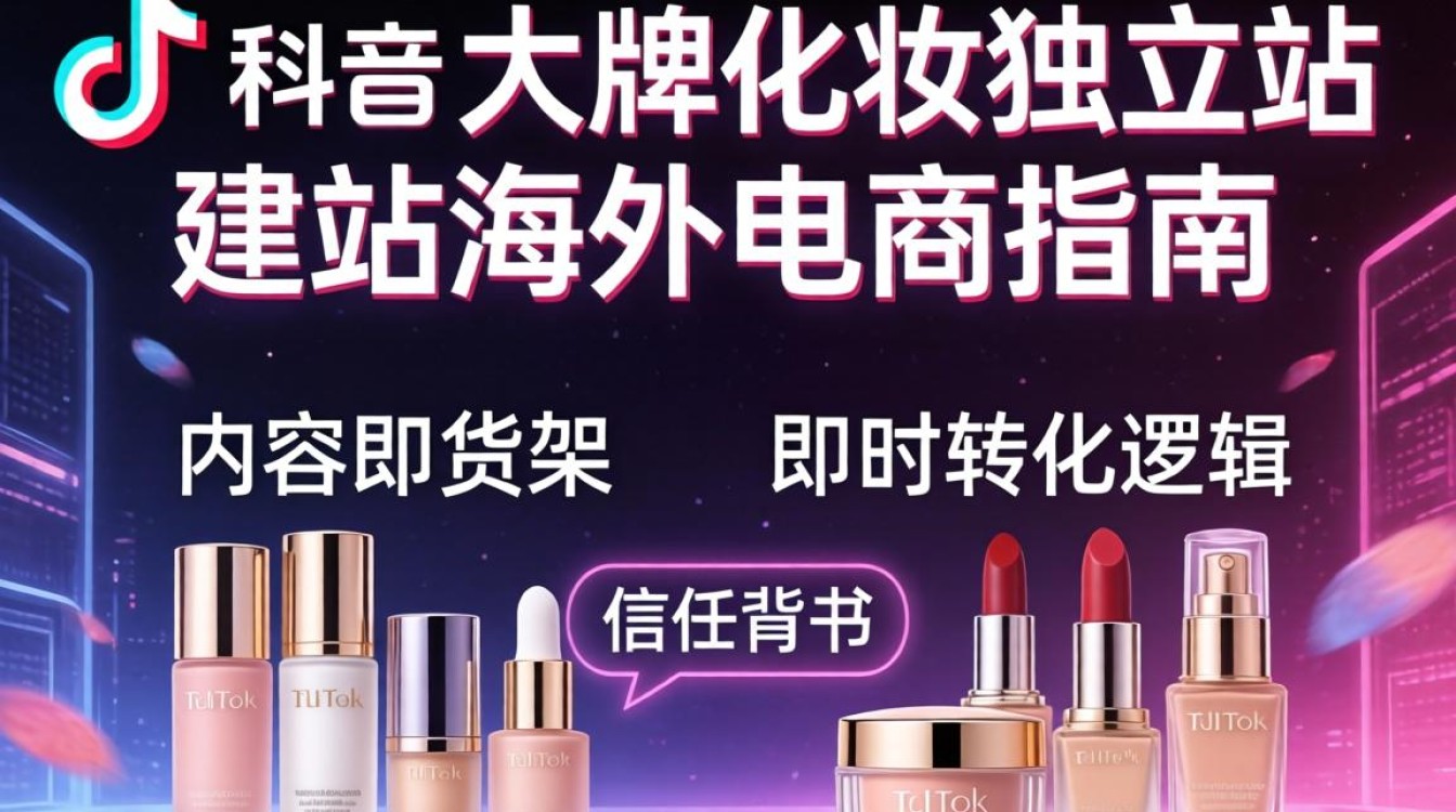TikTok 大牌化妆品独立站建站指南