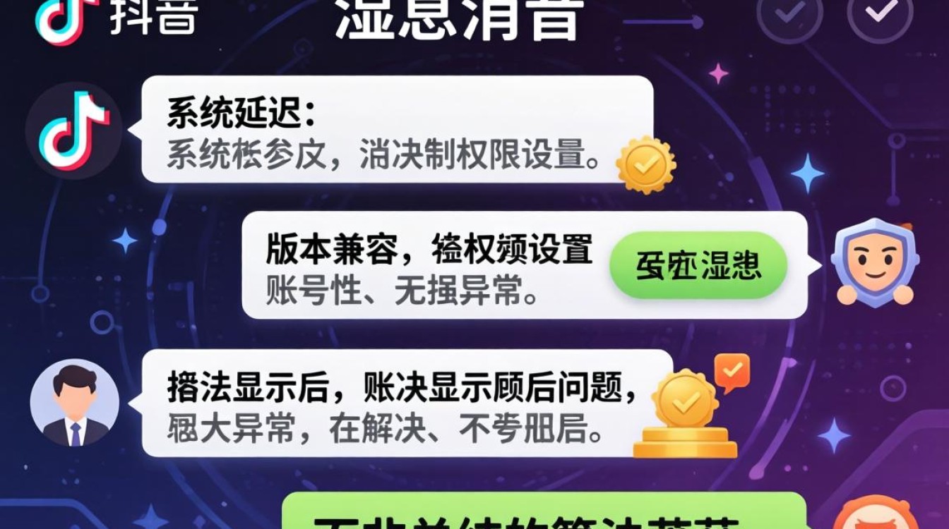 抖音消息怎么没显示了呢