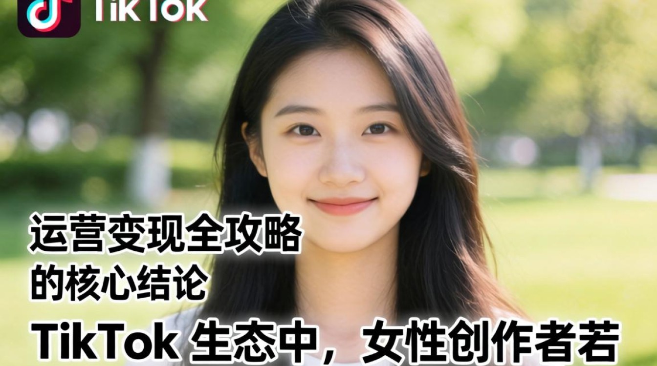 短视频玩tiktok的小姐姐怎么运营变现