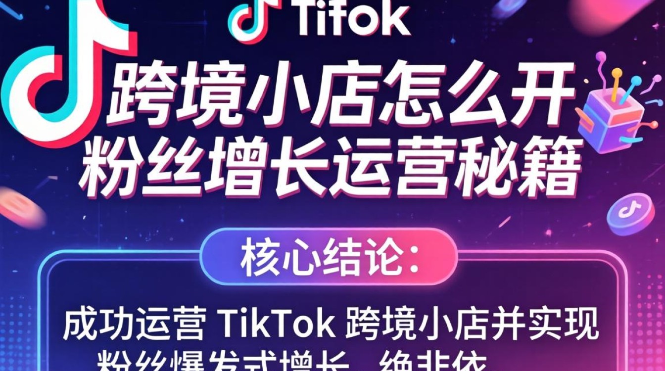TikTok 跨境小店怎么开