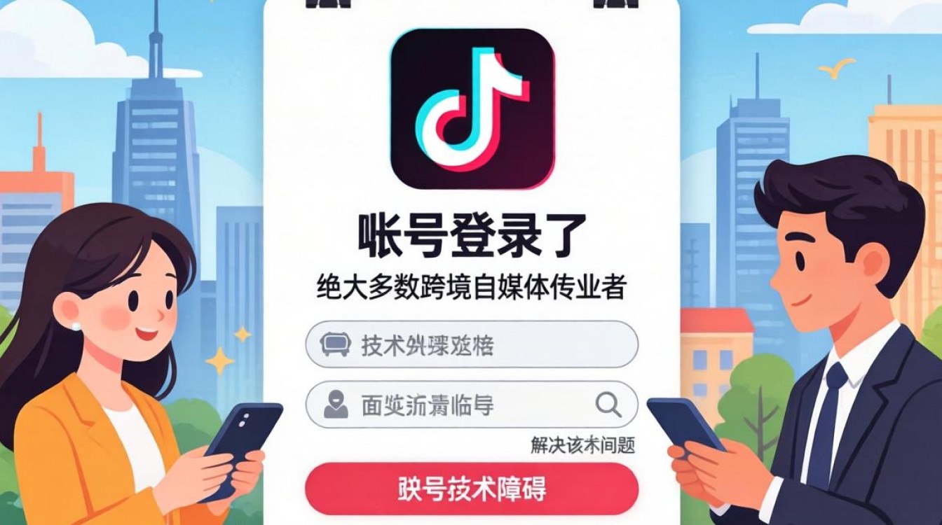 自媒体海外 TikTok 账号登录不了怎么办