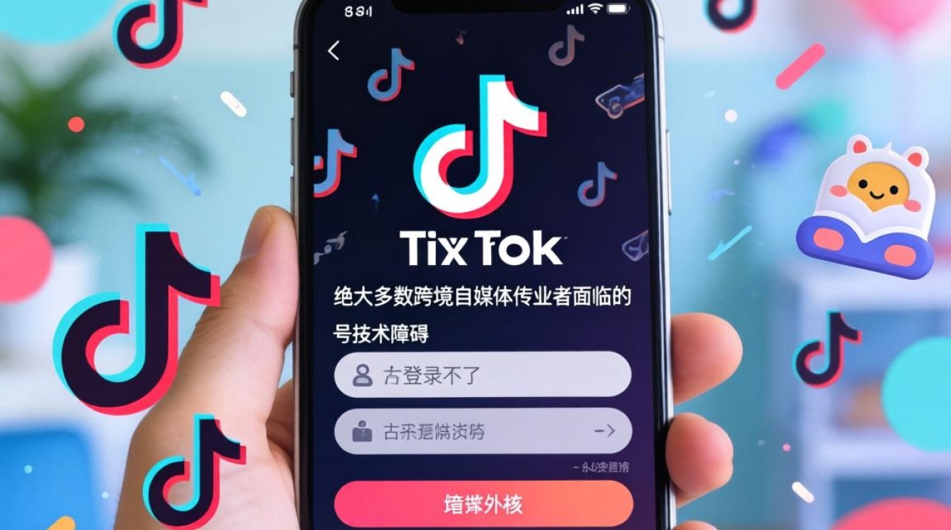 自媒体海外 TikTok 账号登录不了怎么办