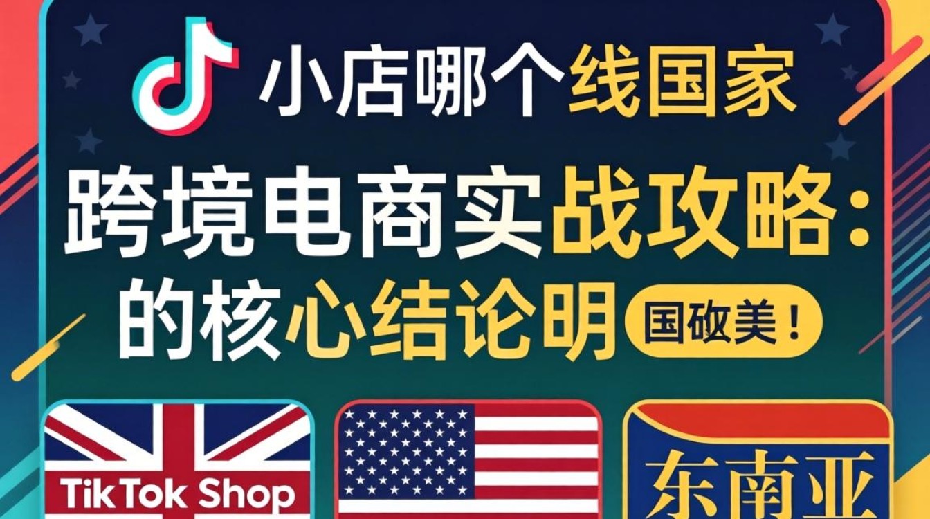 TikTok 小店开通国家有哪些