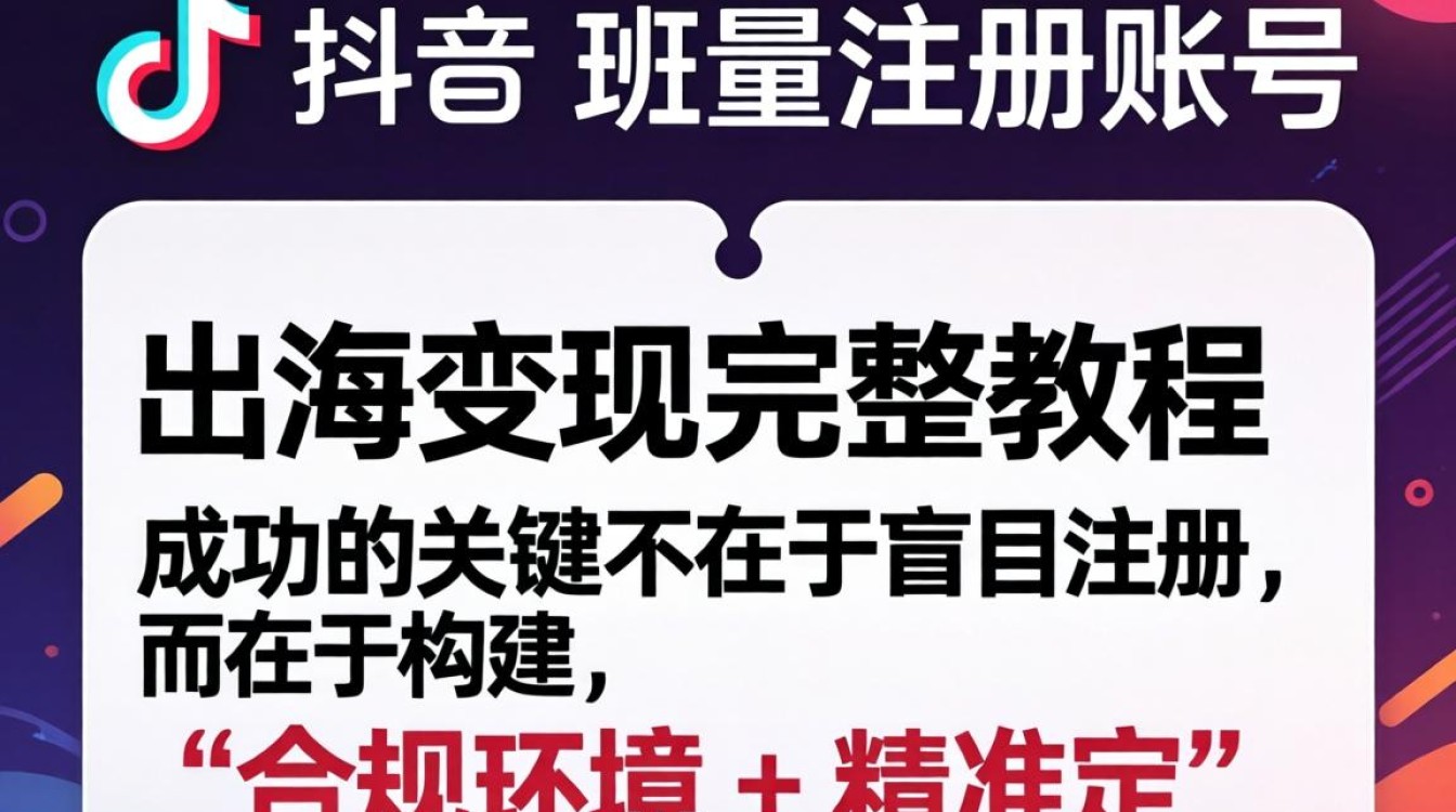 TikTok 注册流程及变现教程