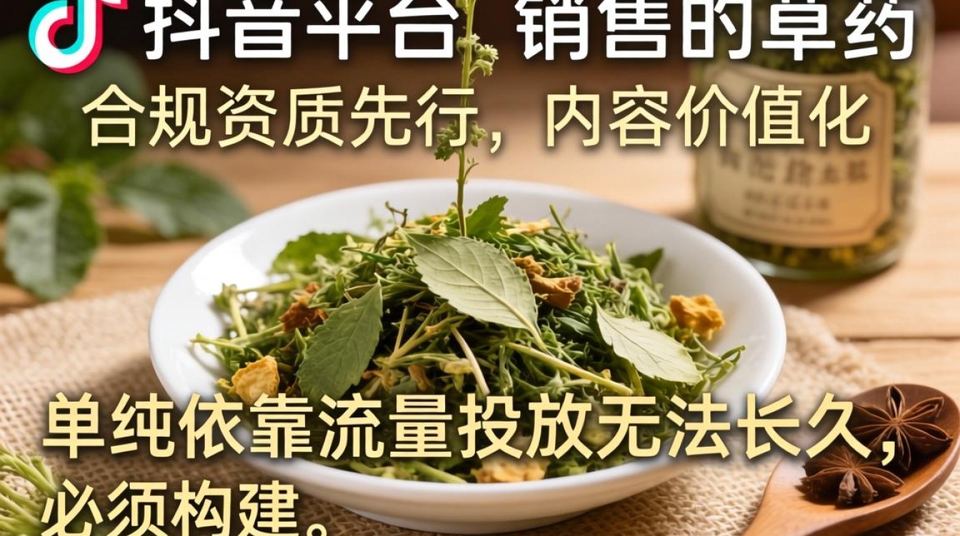 抖音上怎么卖中草药药