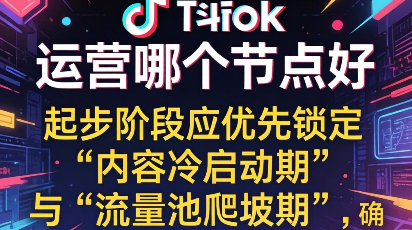 TikTok 运营哪个节点好