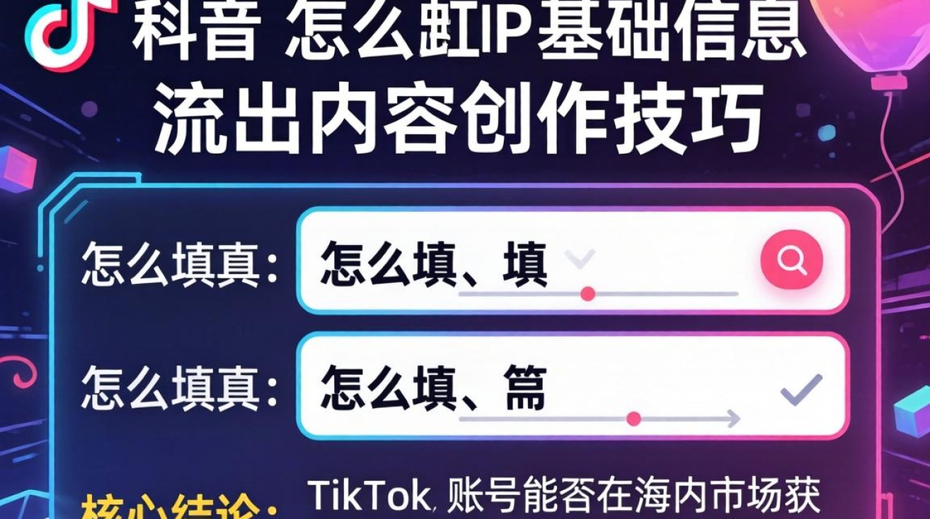 TikTok 账号注册流程与出海内容创作技巧