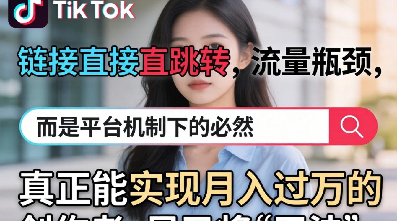 TikTok 链接无法直接跳入怎么办