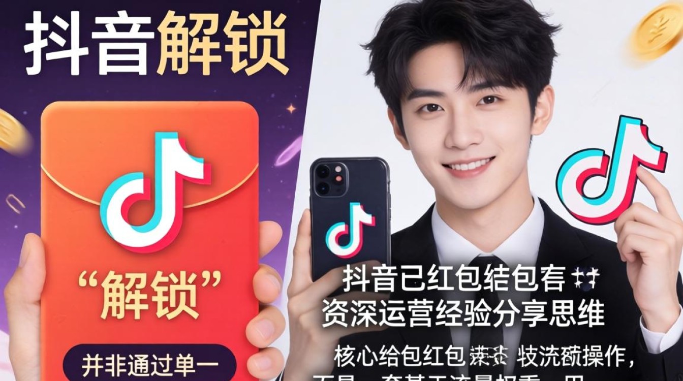 抖音红包已解锁怎么弄