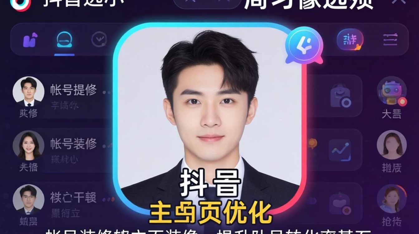 头像尺寸与账号主页装修优化技巧