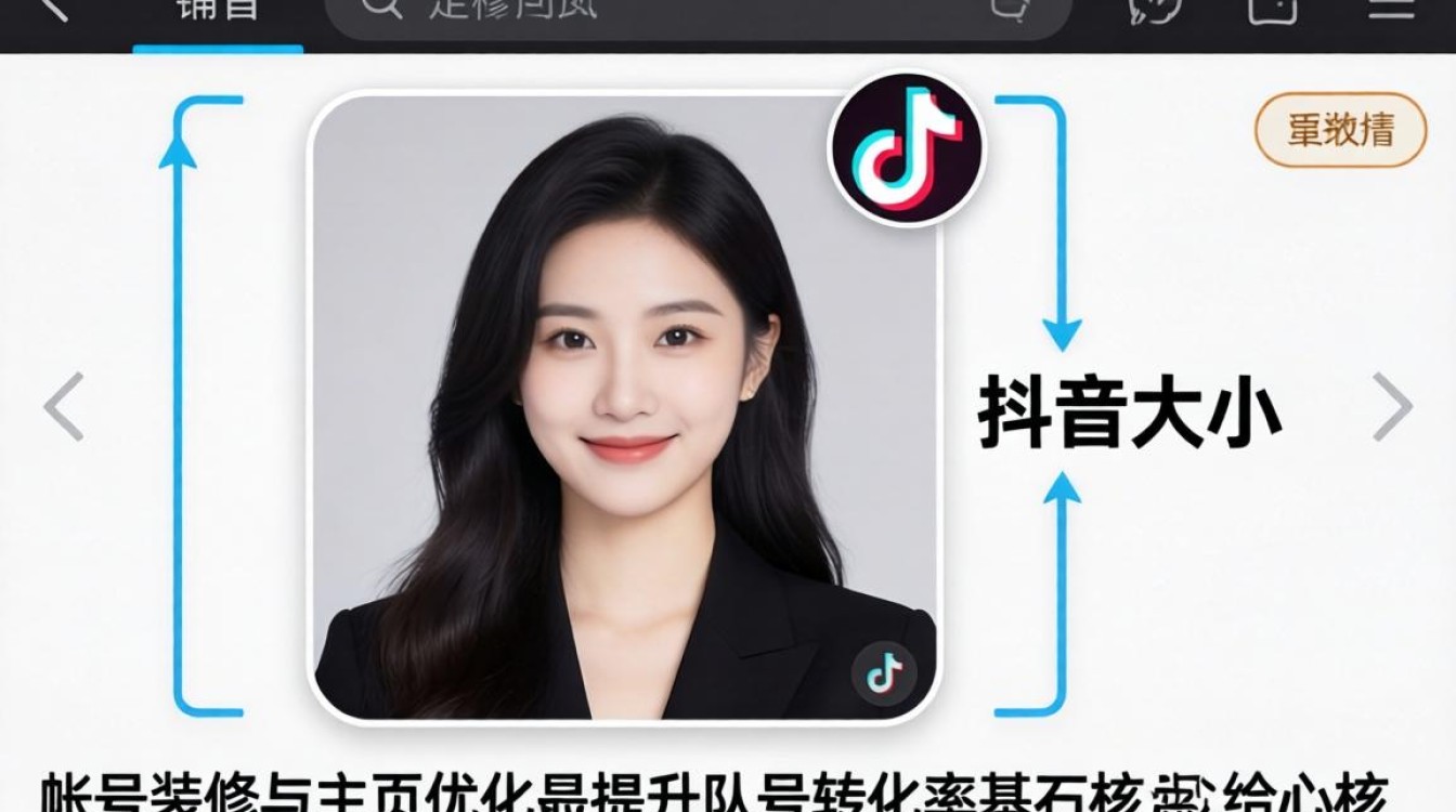 头像尺寸与账号主页装修优化技巧